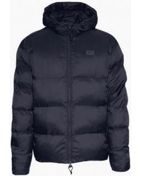 EA7 - Rear Embroidered Logo Puffer Jacket - Lyst