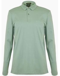 BOSS - Pirol Long Sleeve Polo Shirt, Timeless Design - Lyst