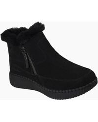 Skechers - Wilshire Blvd Fresh Zip Ankle Boots - Lyst