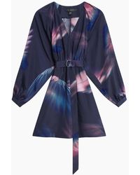 Ted Baker - Alte Printed Belted Mini Dress - Lyst