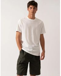 ARMANI EXCHANGE - Regular Fit Mercerised Cotton T-Shirt - Lyst