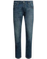 Replay - Grover Straight Fit Five Pocket Jeans - Lyst