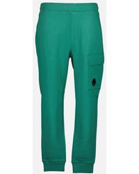 C.P. Company - Diagonal Fleece Lens Sweat Cargo Pants - Lyst