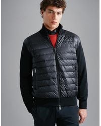 Paul & Shark - Hybrid Wool And Nylon Cardigan Jacket - Lyst