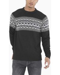 Brave Soul - Pullover Jumper Funnel Neck Knitted Top Warm Christmas Sweaters - Lyst