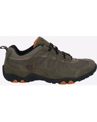 Hi-Tec - Quadra Ii Hiking Shoes Taupe/Burnt - Lyst