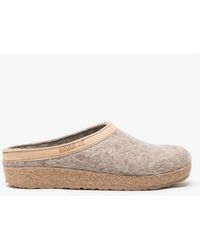 Haflinger - Torben Slippers Peat - Lyst