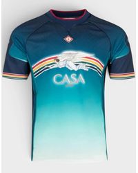 CASABLANCA - La Deesse Du Stade Printed Football Top - Lyst