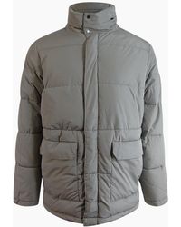 Aquascutum - Active Active Puffer Jacket Moonrock - Lyst
