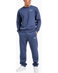 Nike - Tracksuit Athletic Dept Crew Sweatshirt Fleece Jogger Relaxed Fit - Lyst