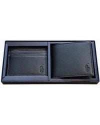 Polo Ralph Lauren - Ralph Lauren Wallet Gift Set Box Leather Bifold Credit Card Holder - Lyst