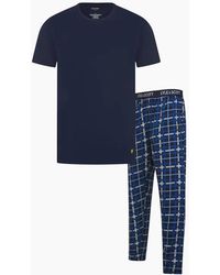 Lyle & Scott - Lyle & Scott Cotton Pajamas Set - Lyst