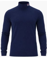 Fila - 19Th Classic Roll Neck T-Shirt - Lyst