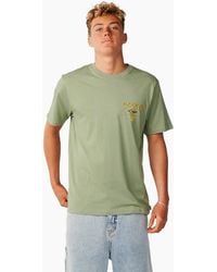 Rip Curl - Rip Curl Fade Out Icon Short Sleeve T-Shirt - Lyst