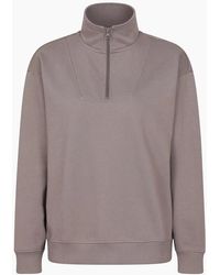 Mountain Warehouse - Zip Neck Relaxed Fit Sweatshirt - Lyst