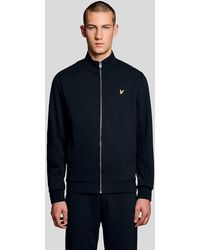 Lyle & Scott - Cotton Blend Track Jacket - Lyst