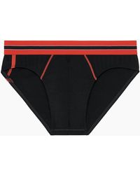 Hom - Run Sports Contrast Micro Brief - Lyst