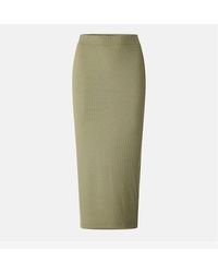 Pieces - Skirt Midi Pencil Skirt - Lyst