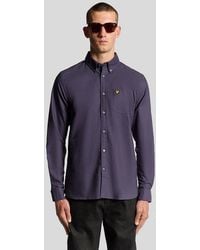 Lyle & Scott - Cotton Button Down Oxford Shirt - Lyst