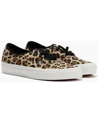 Vans - Authentic Animalier Leopard Trainers - Lyst