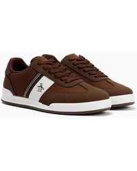 Original Penguin - Penguin Gaz Chocolate Trainers - Lyst