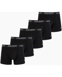 Lyle & Scott - 5-Pack Miller Boxer Briefs - Lyst