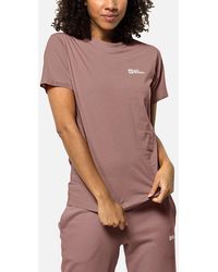 Jack Wolfskin - Essential Cotton T-Shirt - Lyst