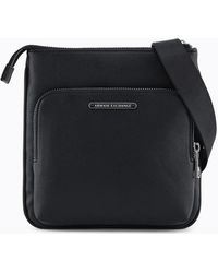 ARMANI EXCHANGE - Metal Logo Shoulder Bag - Lyst