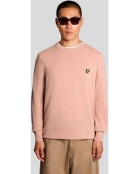 Lyle & Scott - Cotton Crew Neck Jumper - Lyst