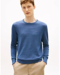 Tommy Hilfiger - Essential Cotton Crew Neck Sweatshirt - Lyst