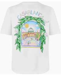 CASABLANCA - L'Arche De Tennis Tee - Lyst