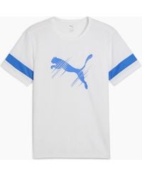PUMA - Attacanto Logo Jersey Short Sleeve Performance T-Shirt - Lyst