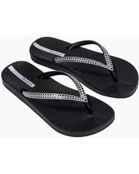 Ipanema - Mesh X Fem Flip Flops - Lyst