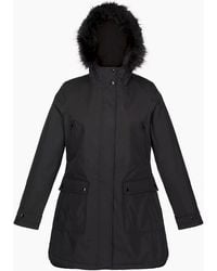 Regatta - Ladies Sabinka Faux Fur Trim Parka - Lyst