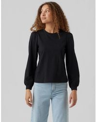 Vero Moda - Plovr Knit Crew Neck Regular Fit Sweater - Lyst