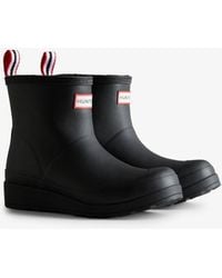 HUNTER - Play Sherpa Insulated Short Wellies - Lyst