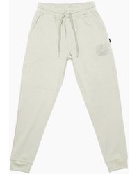 Aquascutum - Solid Patterned Tapered Fit Slim Joggers - Lyst