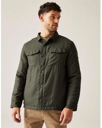 Regatta - Collared Neck Long Sleeve Regular Fit Overshirt - Lyst
