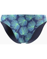Speedo - Beachstar Palm Leaf All-Over Print Swim Briefs - Lyst