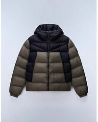 Napapijri - Molveno Hooded Puffer Jacket - Lyst