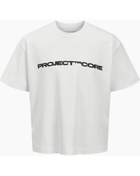Jack & Jones - Regular Fit Text Graphic T-Shirt - Lyst