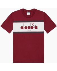 Diadora - Ss Logo Empire T-Shirt - Lyst