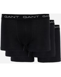 GANT - Slim Fit Cotton Jersey Trunks 3-Pack - Lyst
