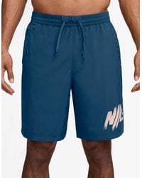 Nike - Dri-Fit Form Logo Print Athletic Shorts - Lyst
