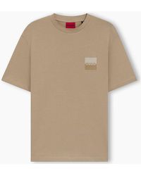 BOSS - Split Logo T Shirt - Lyst