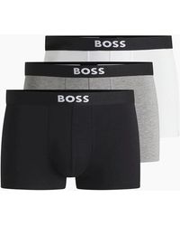 BOSS - 3-Pack Icon Boxer Trunks - Lyst