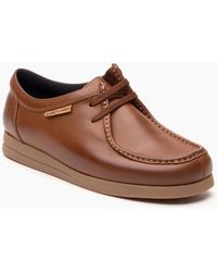 Base London - London Koko Leather Tan Moccasins Shoes - Lyst