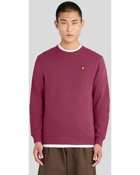 Lyle & Scott - Everyday Cotton Crew Neck Sweatshirt - Lyst