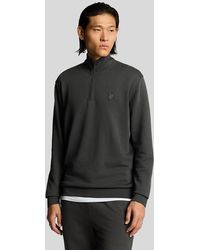 Lyle & Scott - Superfine Cotton 1/4 Zip Sweatshirt - Lyst