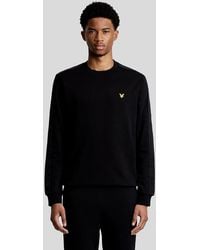 Lyle & Scott - Sports Tape Crew Neck Sweatshirt - Lyst